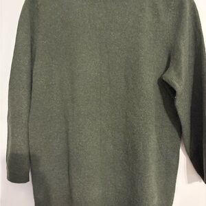 Talbots Cashmere Sweater in Olive